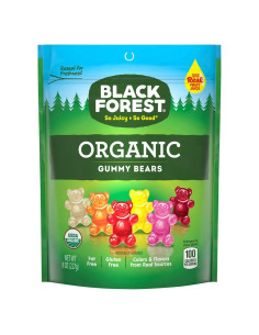 Ositos de Goma Orgánicos Black Forest 227g - 6 Sabores Frutales