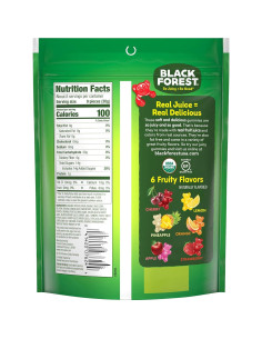 Ositos de Goma Orgánicos Black Forest 227g - 6 Sabores Frutales 2