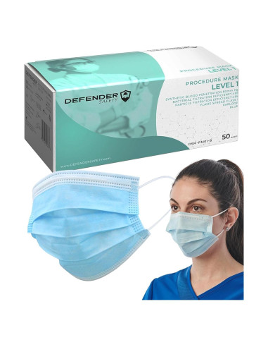 Mascarillas Desechables Kuliza 50 Pcs 3 Capas Adultos