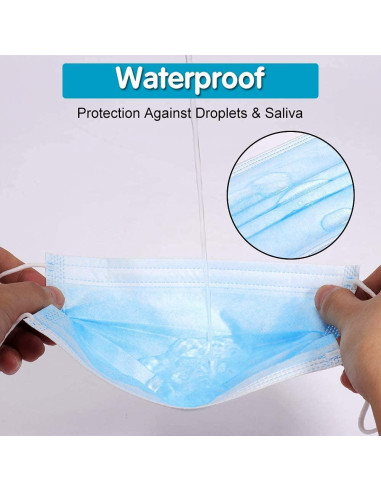 Mascarillas Desechables Kuliza 50 Pcs 3 Capas Adultos