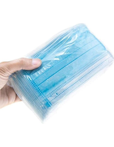 Mascarillas Desechables Kuliza 50 Pcs 3 Capas Adultos