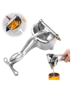 Exprimidor Manual de Limón AprYew de Acero Inoxidable 510g
