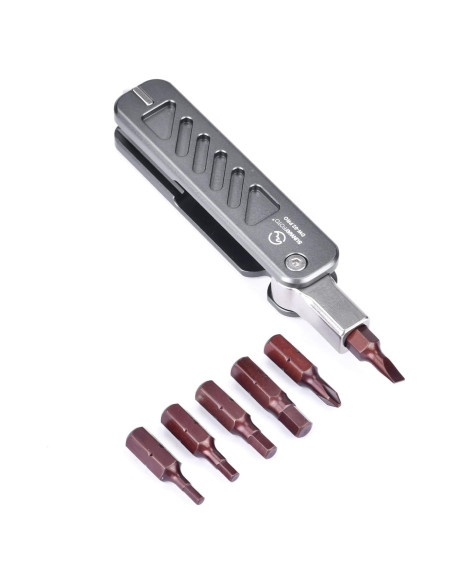 Juego de Herramientas Plegables DW-02 PRO 6 en 1 Allen y Destornillador