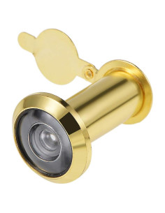 Mirador de Puerta Latón Dorado 220 Grados 37-55mm uxcell