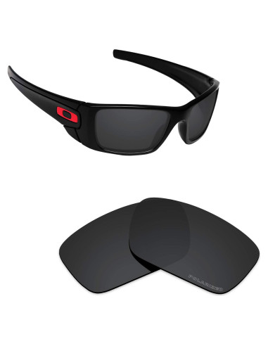 Lentes Polarizados Alphax para Oakley Fuel Cell Negros