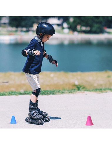 30 Conos de Entrenamiento de Agilidad Gogogmee 8x7.5cm