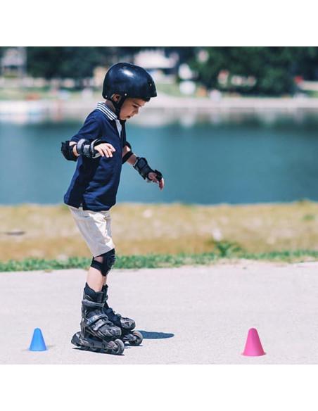 30 Conos de Entrenamiento de Agilidad Gogogmee 8x7.5cm