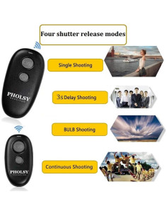 Control Remoto Inalámbrico PHOLSY para Cámara Fujifilm RR-90 2