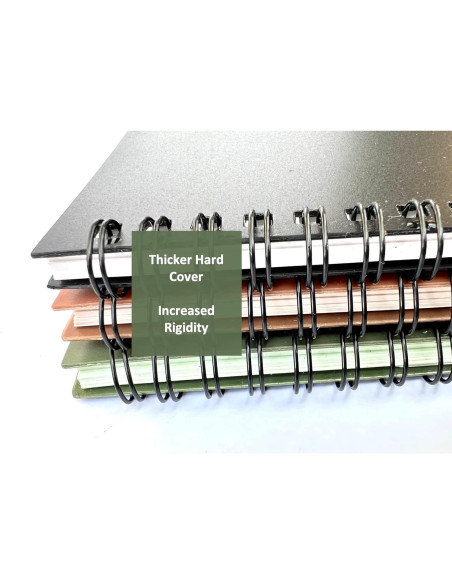 Bloc de Notas Impermeable LETHALIFE 21.6x27.9 cm Marrón Coyote