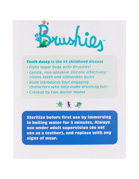 Cepillo de Dientes para Bebés Chomps & Willa 2-Pack