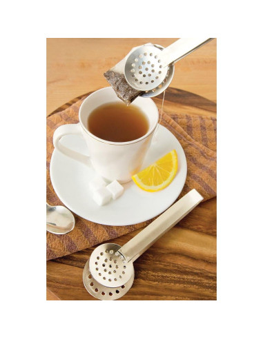 Exprimidor de Bolsas de Té Fox Run 17.1 cm Acero Inoxidable