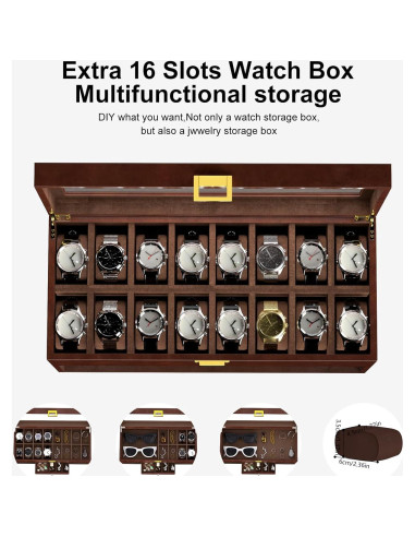 Cargador de Relojes DUKWIN para 2 Automáticos con Estuche