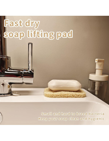 Juego de 2 Bolsas de Jabón Exfoliantes YOTDHUO Gris