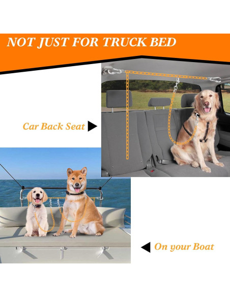 Cadena de Sujeción para Cama de Camión SKIPWALL Amarillo