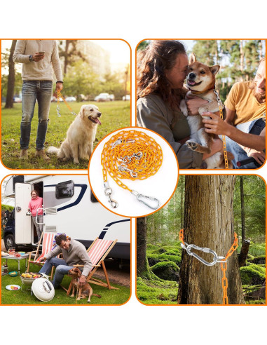 Cadena de Sujeción para Cama de Camión SKIPWALL Amarillo