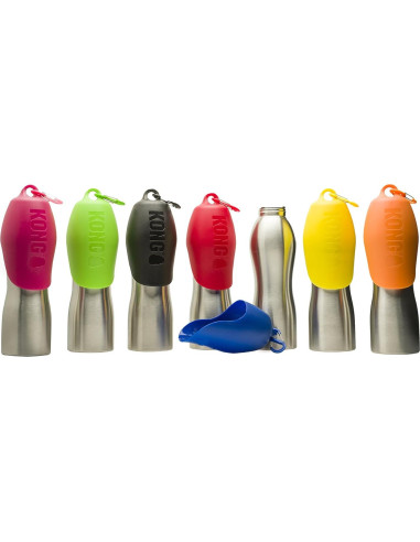 Botella de Agua KONG H2O Acero Inoxidable 740 ml Azul