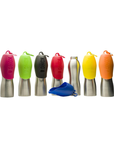 Botella de Agua KONG H2O Acero Inoxidable 740 ml Azul