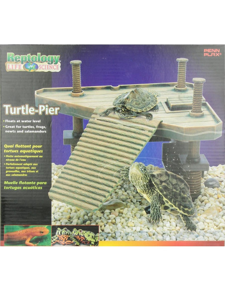 Muelle Flotante para Tortugas Penn-Plax REP601 - Mediano