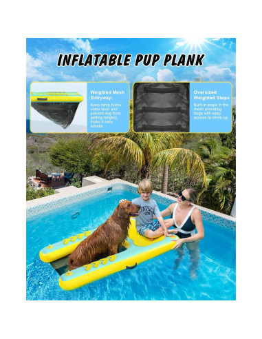 Rampa Flotante para Perros Lesotc 111.76 x 91.44 cm Antideslizante