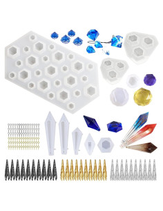 Conjunto de Moldes de Resina Woohome 26 PCS para Joyería
