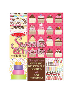 Cuaderno de Pegatinas Melissa & Doug - 500 Stickers Dulces