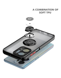 Funda QUIETIP para Honor X7a con Protector de Pantalla Negro 2