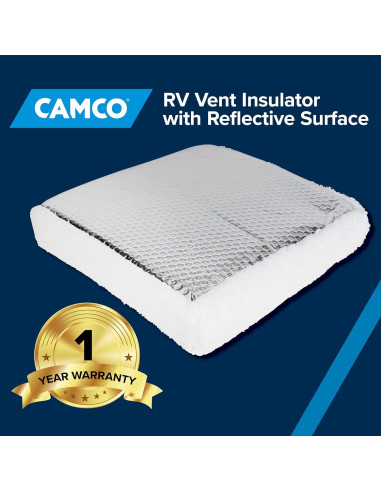 Aislante de Ventilación Camco 14" para RV - 3 Capas UV