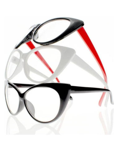 Gafas de lectura mujer vintage ojo de gato carey +2.50