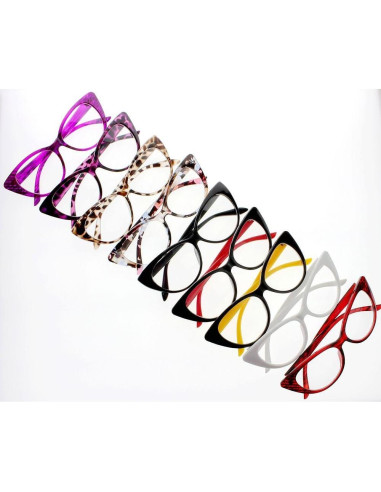 Gafas de lectura mujer vintage ojo de gato carey +2.50