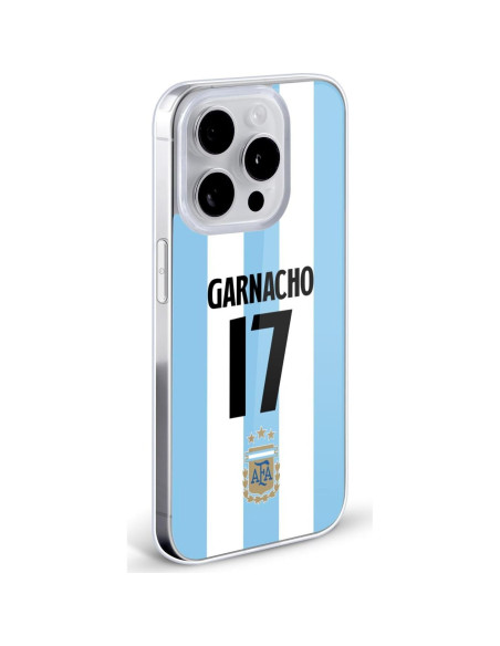 Funda de Gel AFA Alejandro Garnacho para iPhone 14 - Protección Militar
