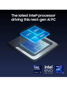Laptop Samsung Galaxy Book5 360 15.6" Intel Core Ultra 5 16GB/512GB 2