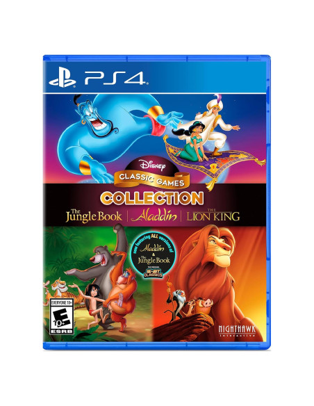 Juegos Clásicos de Disney - PlayStation 4 - Aladino y Más