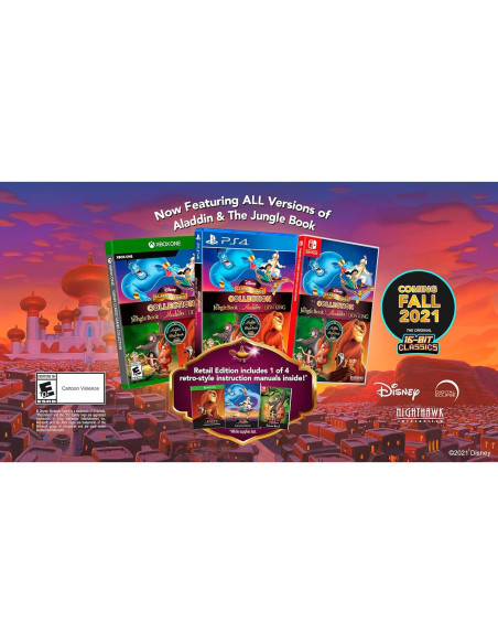 Juegos Clásicos de Disney - PlayStation 4 - Aladino y Más