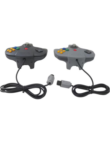 2 Controladores con Cable N64 Neuroquill - Joystick Clásico