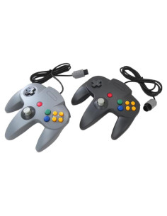 Paquete de 2 Controladores N64 Neuroquill con Joystick Mejorado