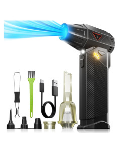 Soplador de Aire Comprimido HOOMESUN P1 Recargable 180,000 RPM