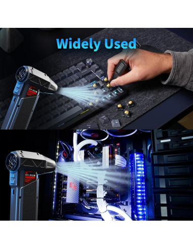 Soplador de Aire Comprimido HOOMESUN P1 Recargable 180,000 RPM