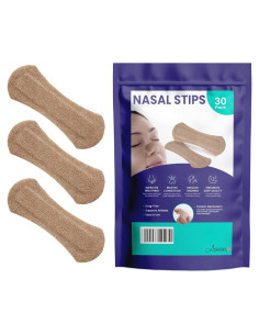 Tiras nasales Aveen - 30 unidades, alivio ronquidos y congestión
