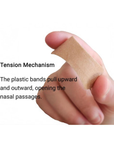 Tiras nasales Aveen - 30 unidades, alivio ronquidos y congestión 2