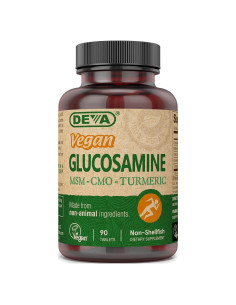 Glucosamina Vegana DEVA 90 Tabletas con MSM y CMO