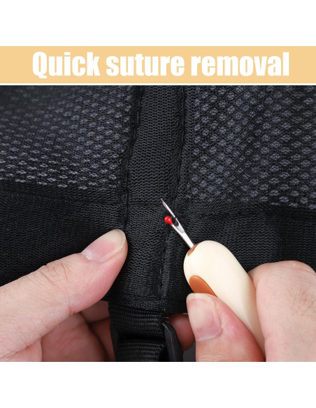 2 Piezas Enhebrador de Agujas y Descosedor NQEUEPN Amarillo