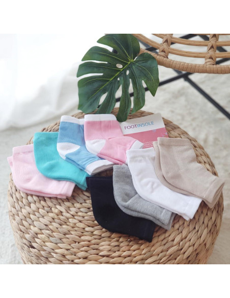 Calcetines Hidratantes FOOTINSOLE para Talones Secos - Menta