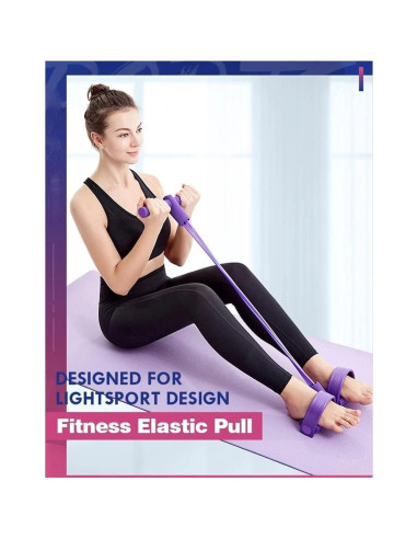 Bandas de Resistencia Ujicde - 4 Tubos para Ejercicio Fitness