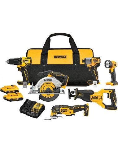 Kit de herramientas sin escobillas DeWalt DCK628D2 20V MAX