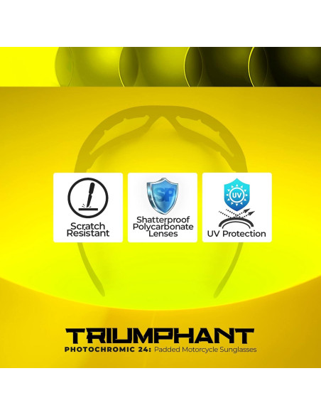 Gafas de sol acolchadas Global Vision Triumphant 24 UV400