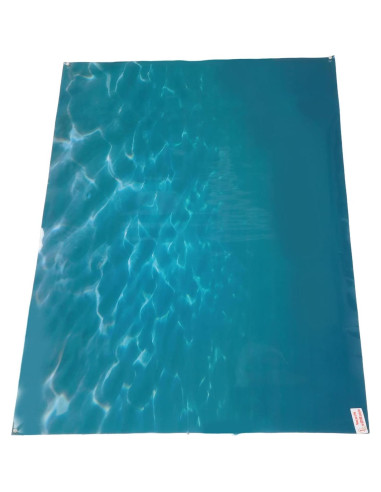Calcomanía de Fondo de Acuario PVC Zerodis 61x30 cm