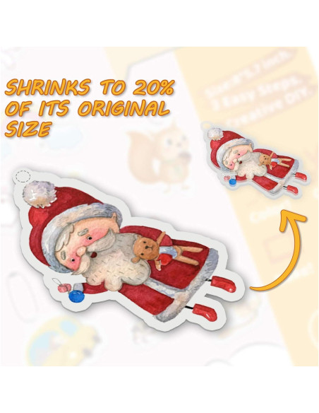 Kit de 52 Hojas de Plástico Encogido Rawskro 20x14.5 cm