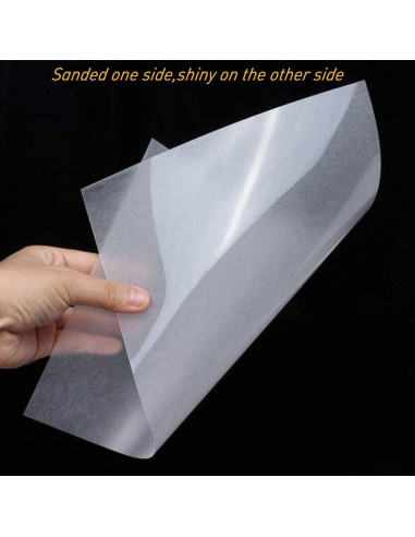 Kit de 52 Hojas de Plástico Encogido Rawskro 20x14.5 cm