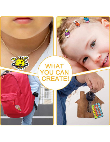 Kit de 52 Hojas de Plástico Encogido Rawskro 20x14.5 cm