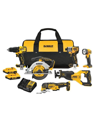 Kit de herramientas sin escobillas DeWalt DCK628D2 20V MAX